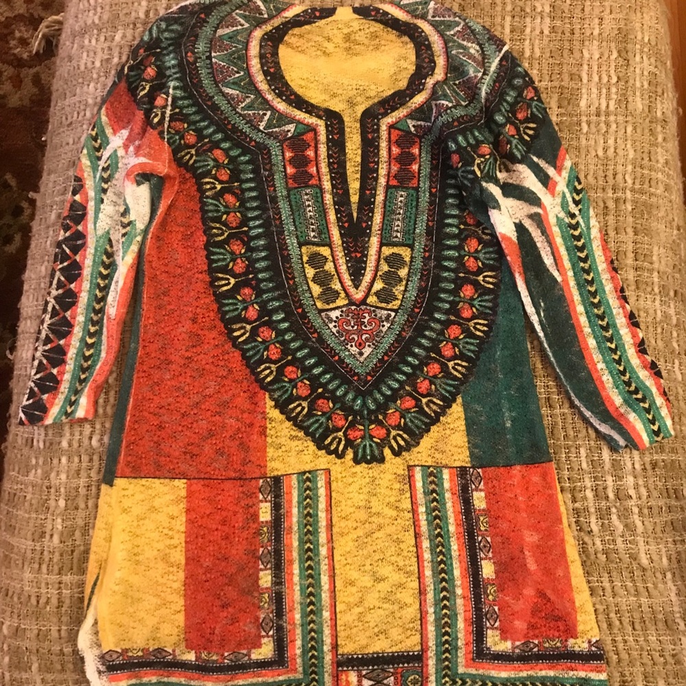 AFRICAN SHIRT NEVER WORN